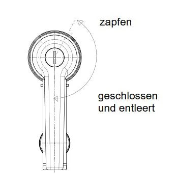Frostsicheres Standventil (geeignet bis 8 bar Wasserdruck)