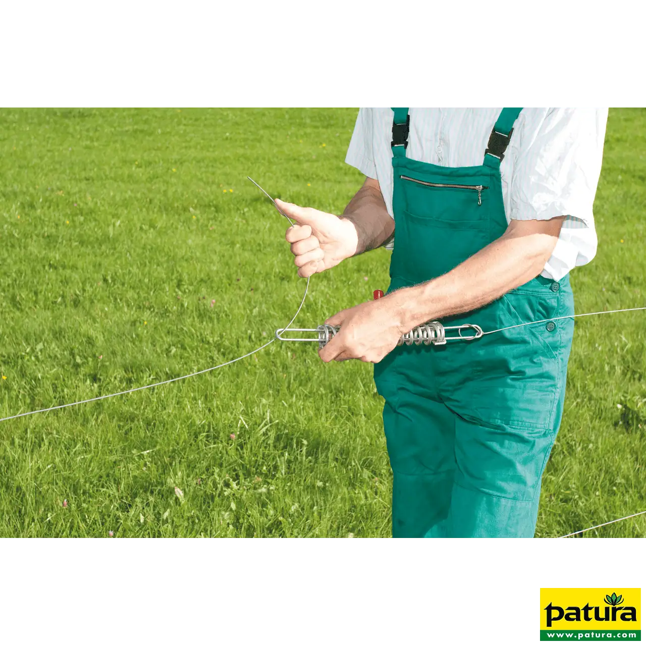 Stahlspannfeder, Edelstahl, für Stahldraht Ø 2,5 mm