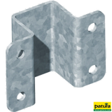 Vollschelle breit, Quadrat 40 mm 100 x 70 x 3 mm