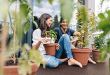 Terrassendiele aus Recyclingmaterial