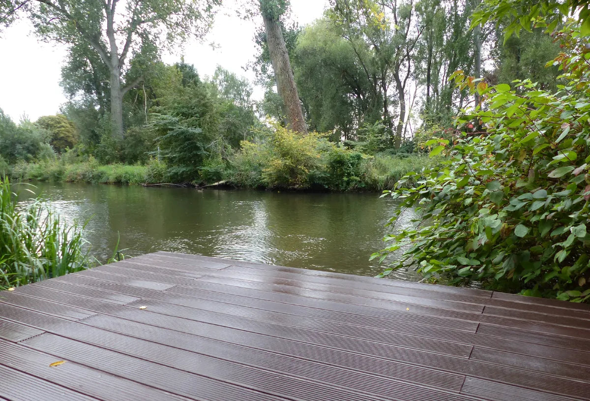 Stegbohle | mit Nut und Feder aus Recyclingmaterial, armiert
