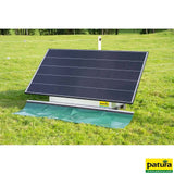 PATURA Weidezaun-Komplettsystem P 8000, Sicherheitsbox XXL, Solarmodul 480 W, 4 x 200 Ah Super-Vlies-Akku