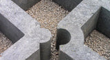 Rasengitterstein aus Recyclingmaterial