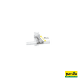 Abstandhalter für Nackenrohr an Pfosten mit d=102 mm, inkl. 2 Bügelschrauben