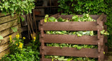 Steckkomposter aus Recyclingmaterial