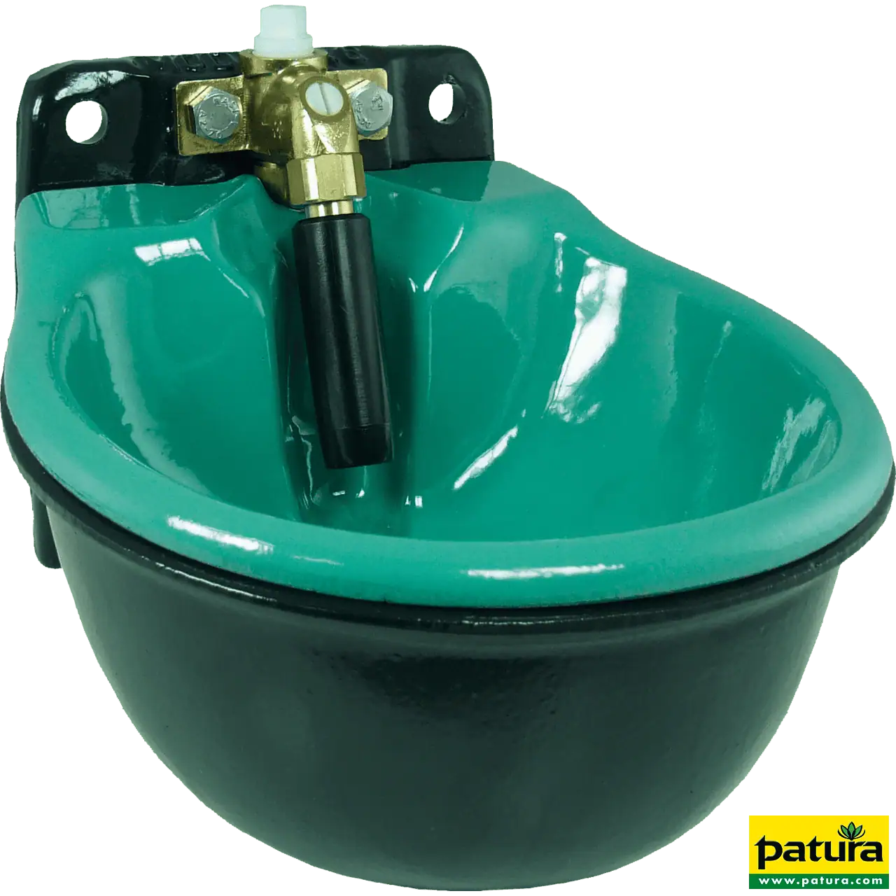 Rohrventil-Becken Mod. 46 mit 3/4" Messingventil, heizbar