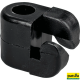 Kunststoffisolator schwarz, für 10 mm Glasfiberpfähle (25 Stück/Pack)