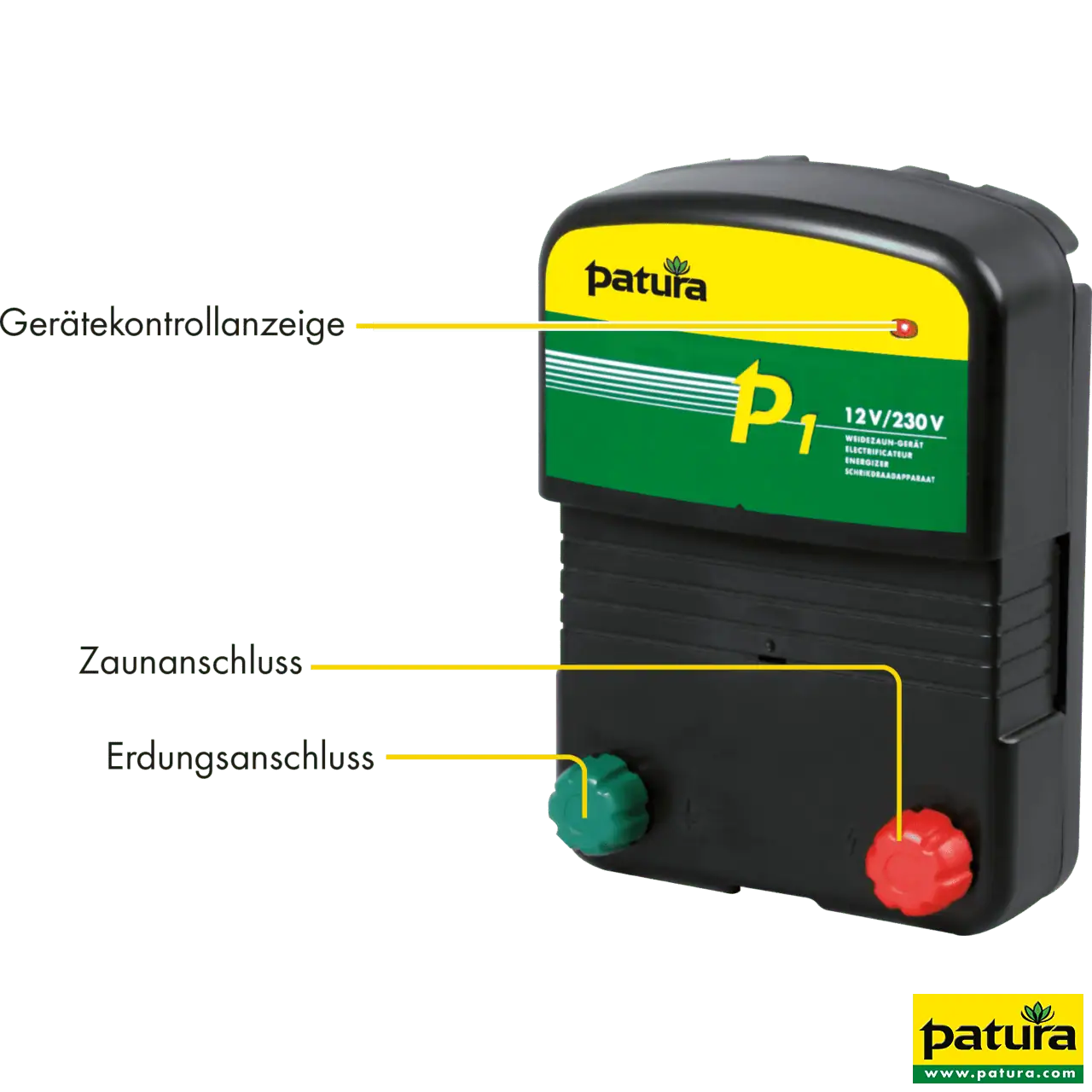 P1, Weidezaun-Kombigerät, 230V/12V