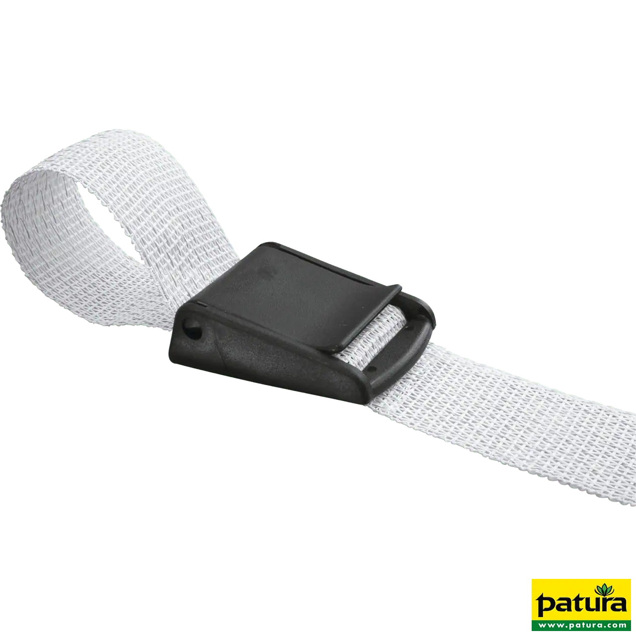 Breitbandklemme, Kunststoff, schwarz, passend für Breitband 10–12,5 mm, 5 Stk