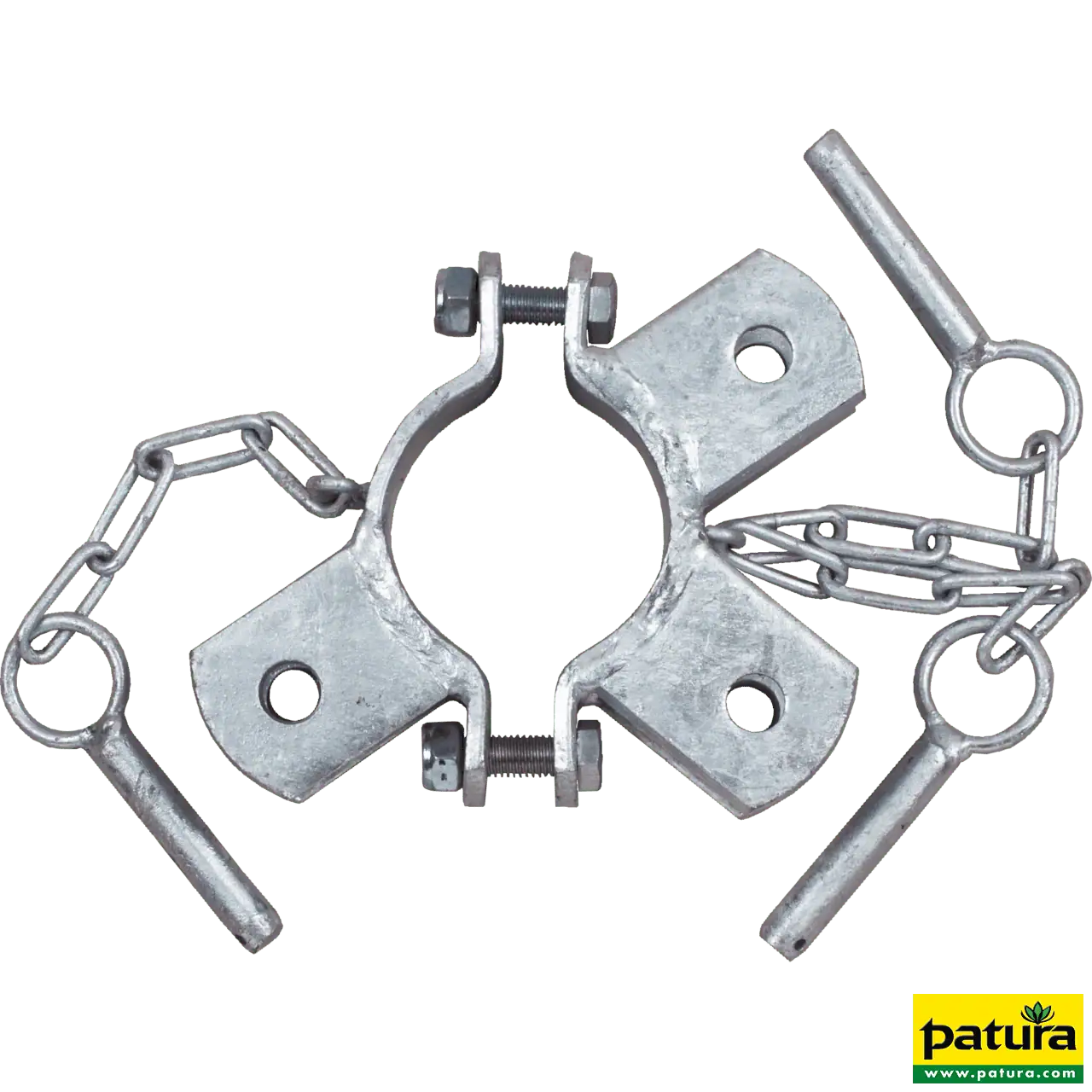 Schelle d=76 mm, 3 Halter, vz