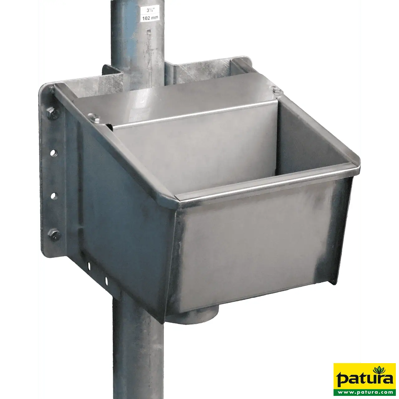 Halter für Kompakt-Trogtränke Mod. 6137 für Rohr mit 102 mm Durchmesser