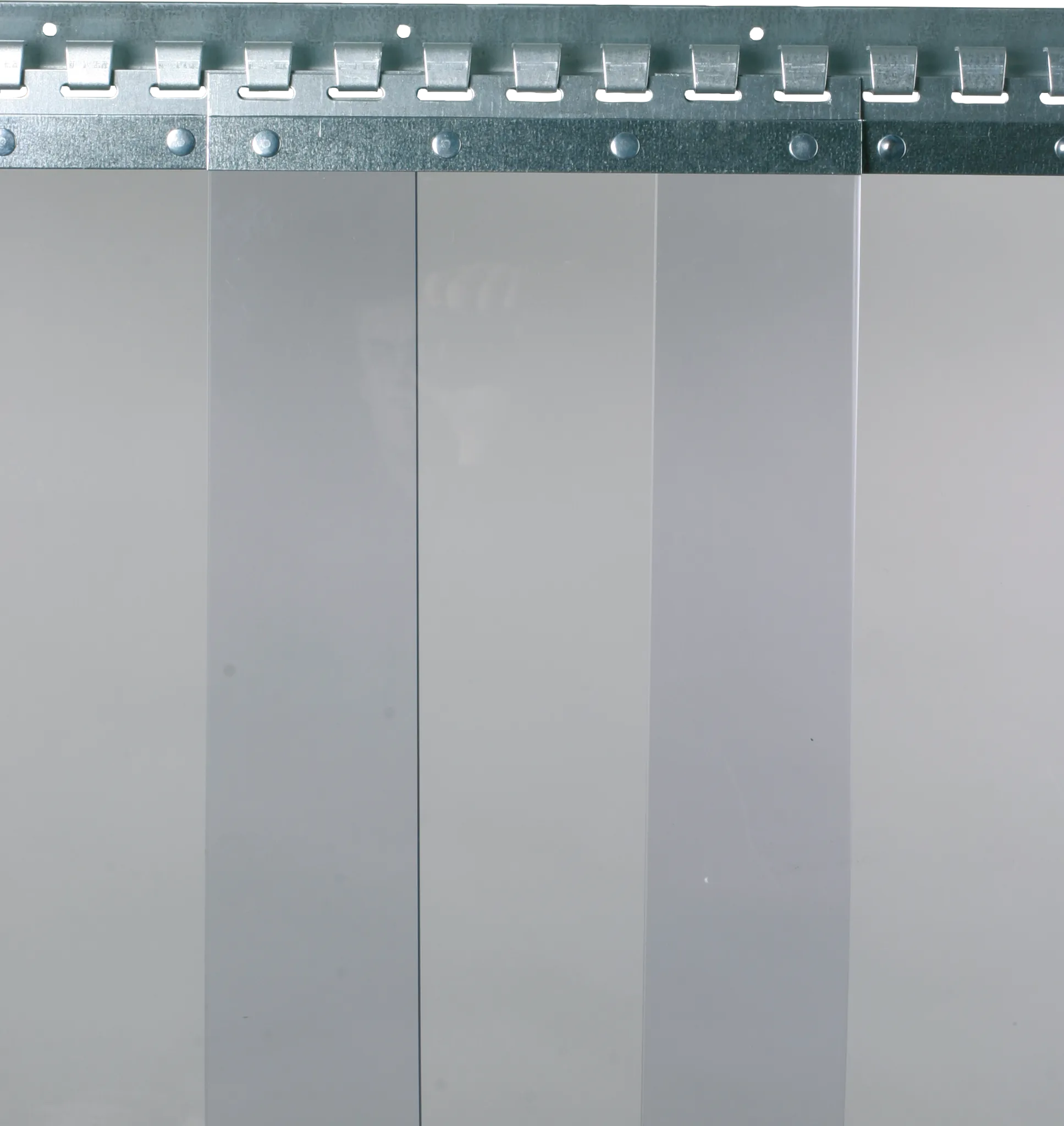 Befestigungsschiene mit 7 Pendelplatten L=1230 mm, Edelstahl, mit Montagezubehör