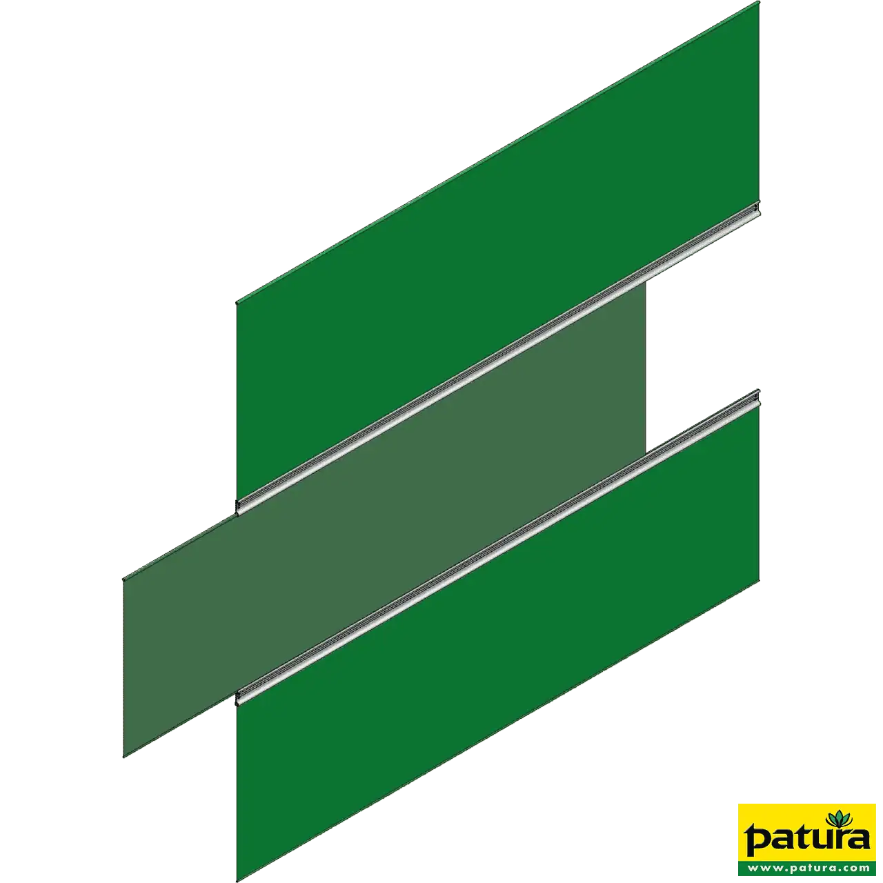 Elektro-Agrartor PLUS, Bausatz ohne Motor und Schalter, Breite 6,00 m, Höhe 8,00 m