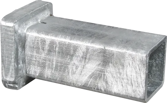 Einschlagkappe, zum Einschlagen von Hartholz-Pfählen 40 x 40 mm