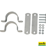 Montageset für Kratzbürste Multifix, Einzelmontage, für Pfosten Ø 76 mm