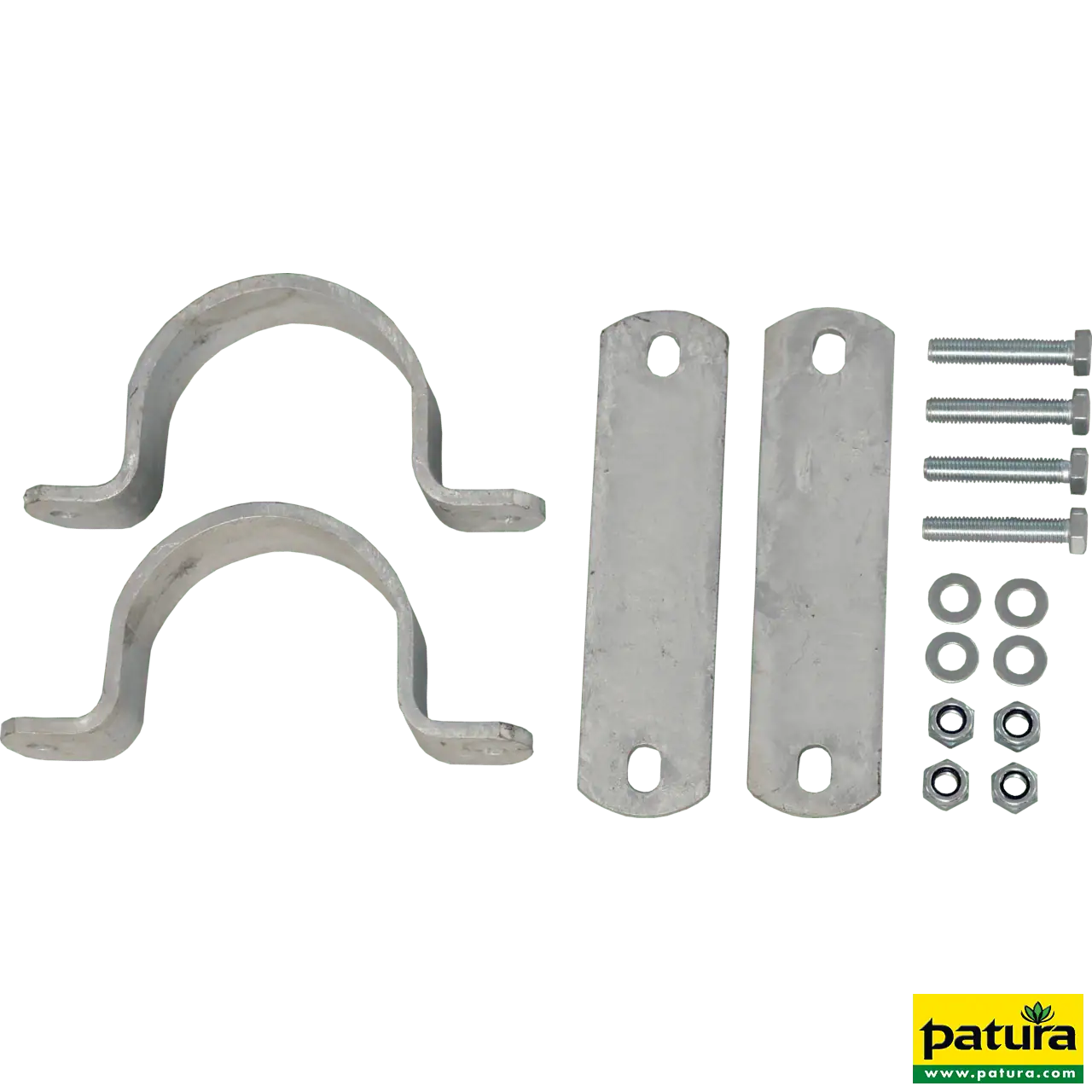 Montageset für Kratzbürste Multifix, Einzelmontage, für Pfosten Ø 102 mm