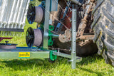 Tornado Master 5.0 Weidezaunmaschine für bis zu 5-reihige Zäune mit 3-Punkt