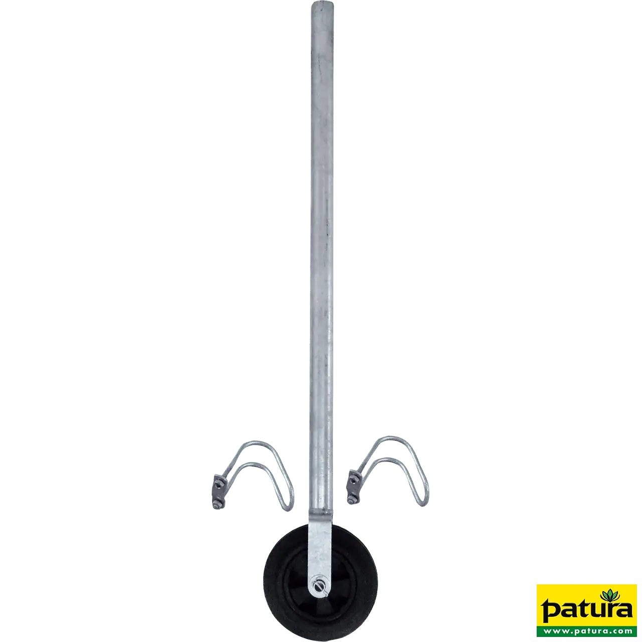 Stützrad für Stalltore Höhe: 1,15m, inkl. 2x Kreuzbügel 48x42mm