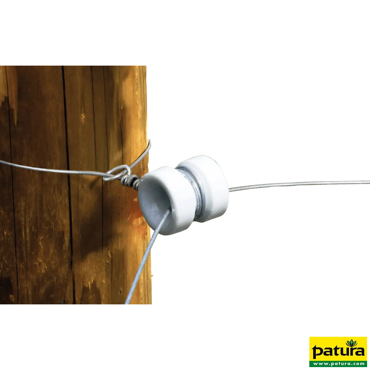 Porzellan Eckisolator, Rollenisolator für hohe Zugkräfte (3 Stück / Pack)