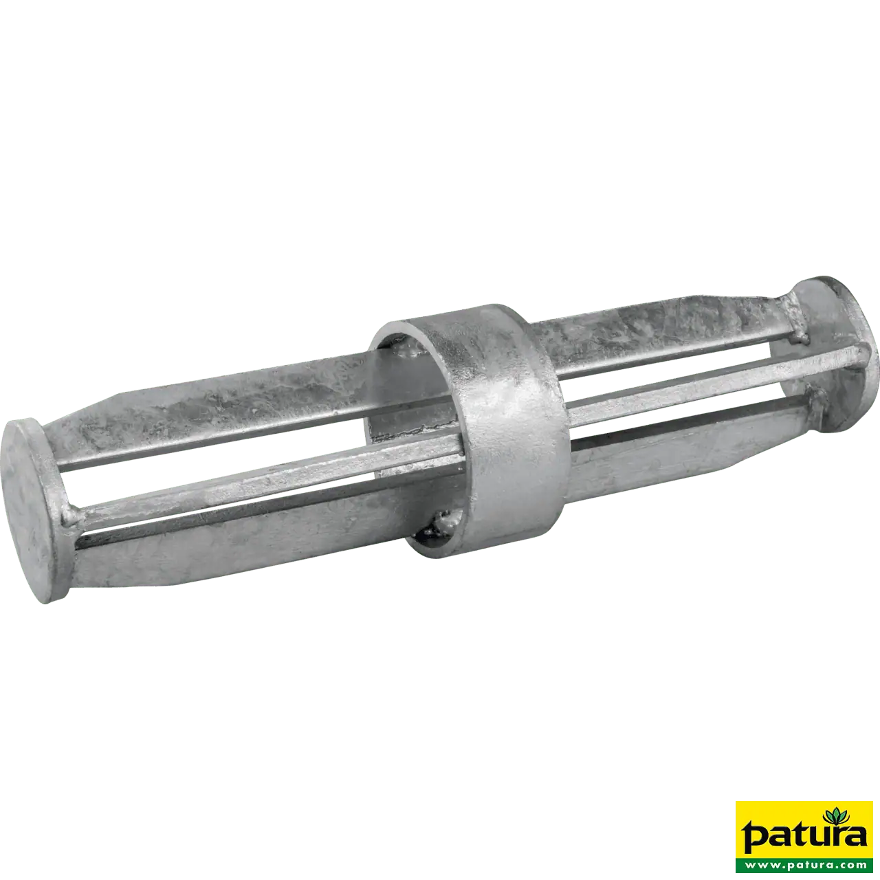 Rohrkupplung innen für Rohr 89 mm 3", l= 34 cm außen d= 80 mm