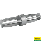 Rohrkupplung innen für Rohr 89 mm 3", l= 34 cm außen d= 80 mm