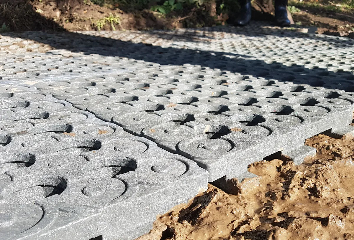 INB Paddockplatte aus Recyclingmaterial