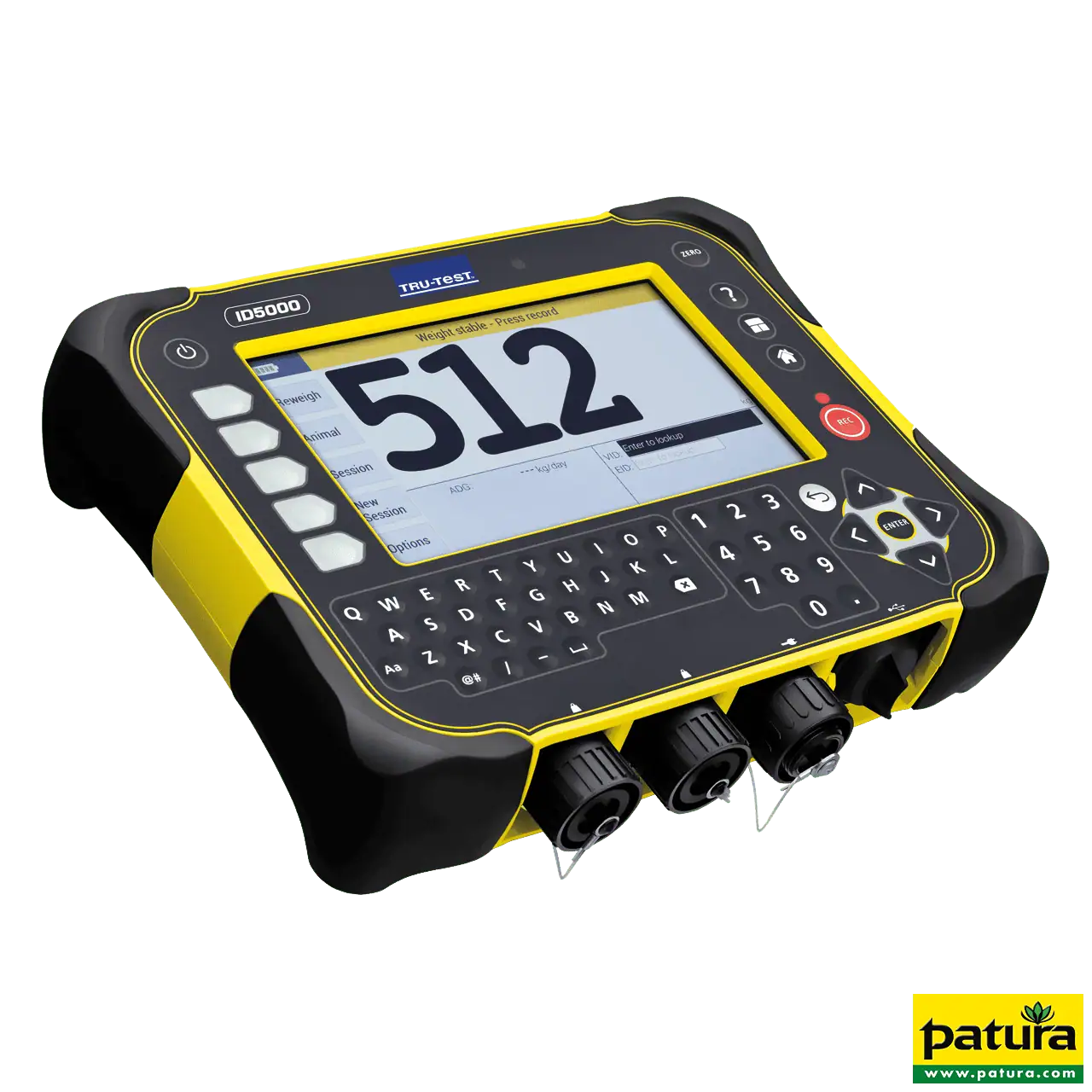 Anzeigeeinheit ID5000, 7" Display, IP67, Tierwaage