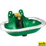 Rohrventil-Becken Mod. F60, Polycoat, Messingventil 3/4"