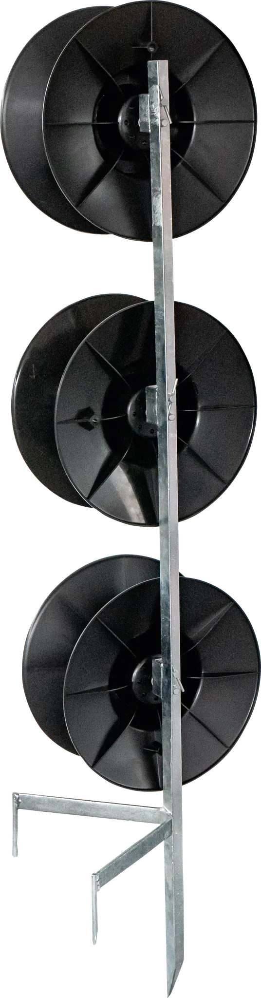 Compact-Montagepfahl, für bis zu 3 Haspeln (Ref. 115111)