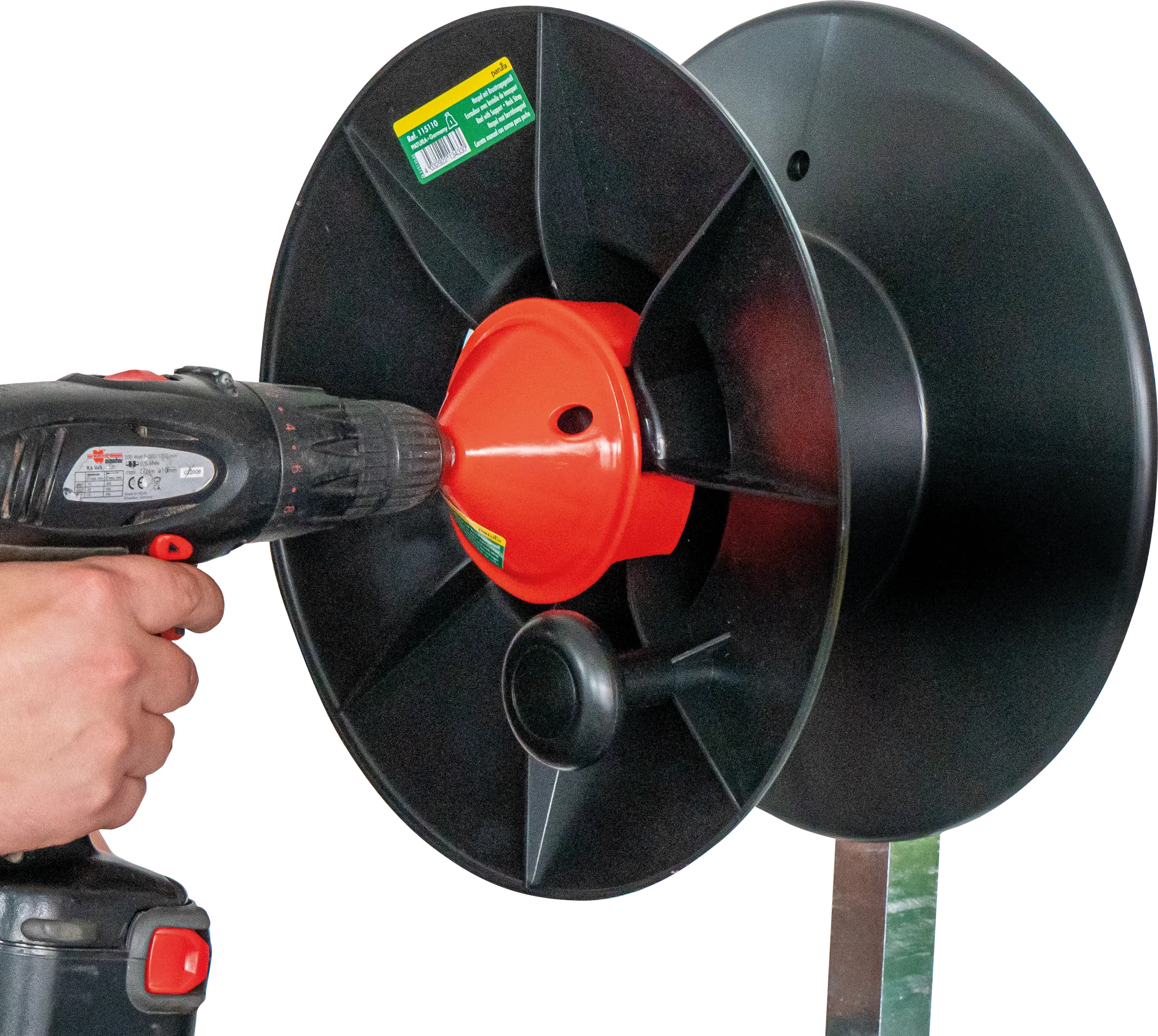 Compact-Montagepfahl, für bis zu 3 Haspeln (Ref. 115111)