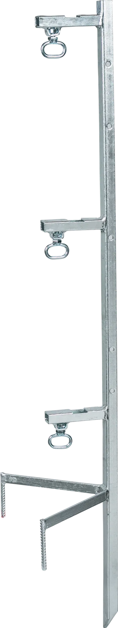 Spezial-Montagepfahl, für 3 Haspeln Zaunhöhe bis 0,90 m