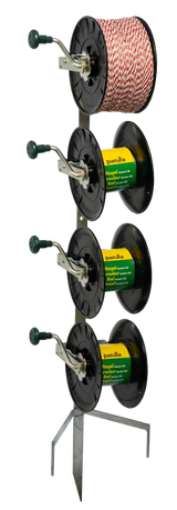 Standard-Montagepfahl, für bis zu 4 Haspeln, Zaunhöhe bis 1,30 m