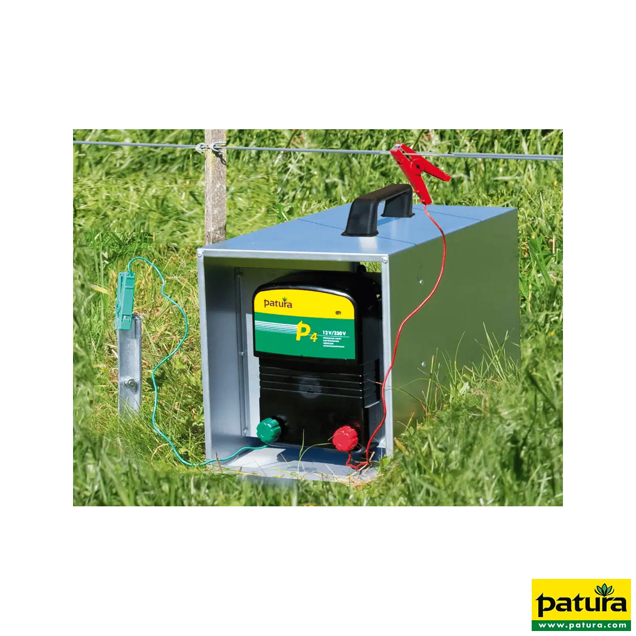 Weidezaun-Kombigerät P5, 230 V/12 V, 6,3 J