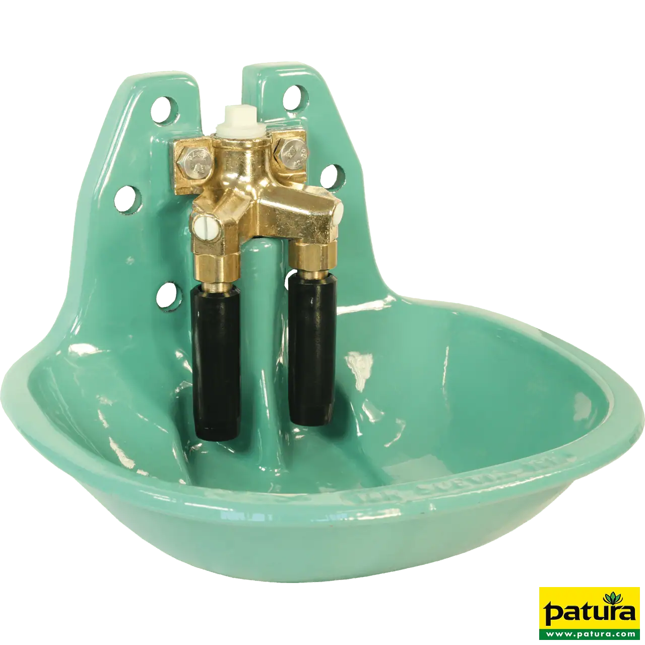 Doppel-Rohrventil-Becken Mod. 19R mit 3/4" Messingventil