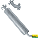 Schrägstellsatz für Futtertischabtrennung, Lasche 50 x 10 mm