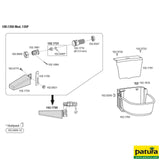 Schwimmerventil-Becken Modell 135P Hochdruckventil, Inhalt 6 Liter