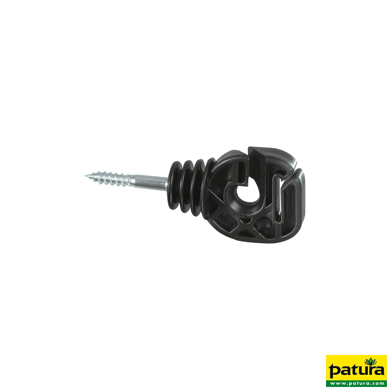Seil / Bandisolator, Holzgewinde, für Seil und Band bis 20 mm (25 Stück/Pack)