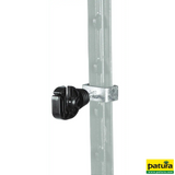 Seil- und Bandisolator für T-Pfosten, für Litzen, Seile und Bänder bis 20 mm, 4 Stk
