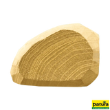 Robinienpfahl, Natur, 1500 mm, Ø 6–8 cm, gespalten, geschliffen, gefast, gehobelt, 4-fach gespitzt