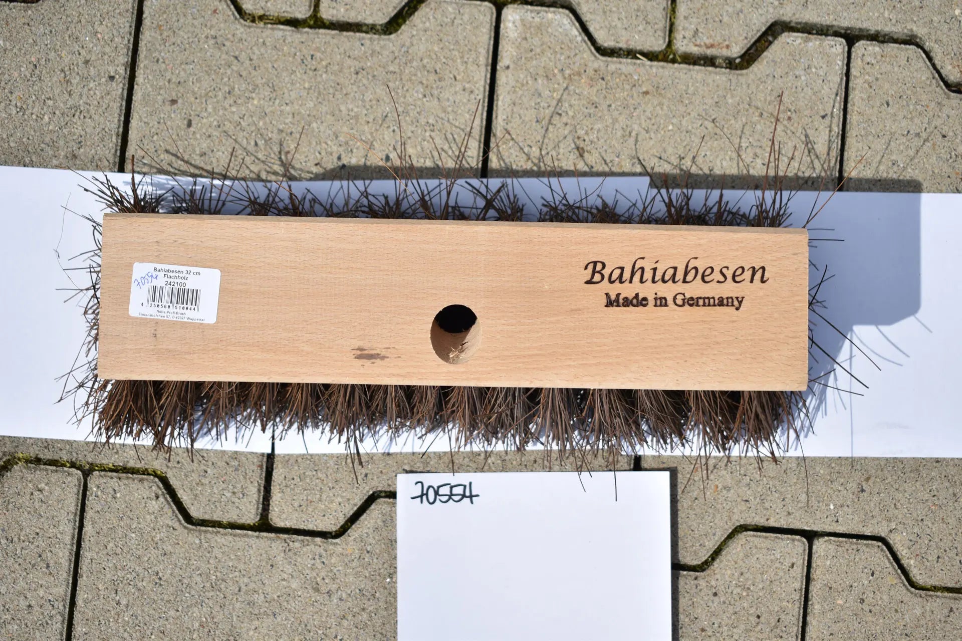 Bahiabesen mit Stielloch 32cm