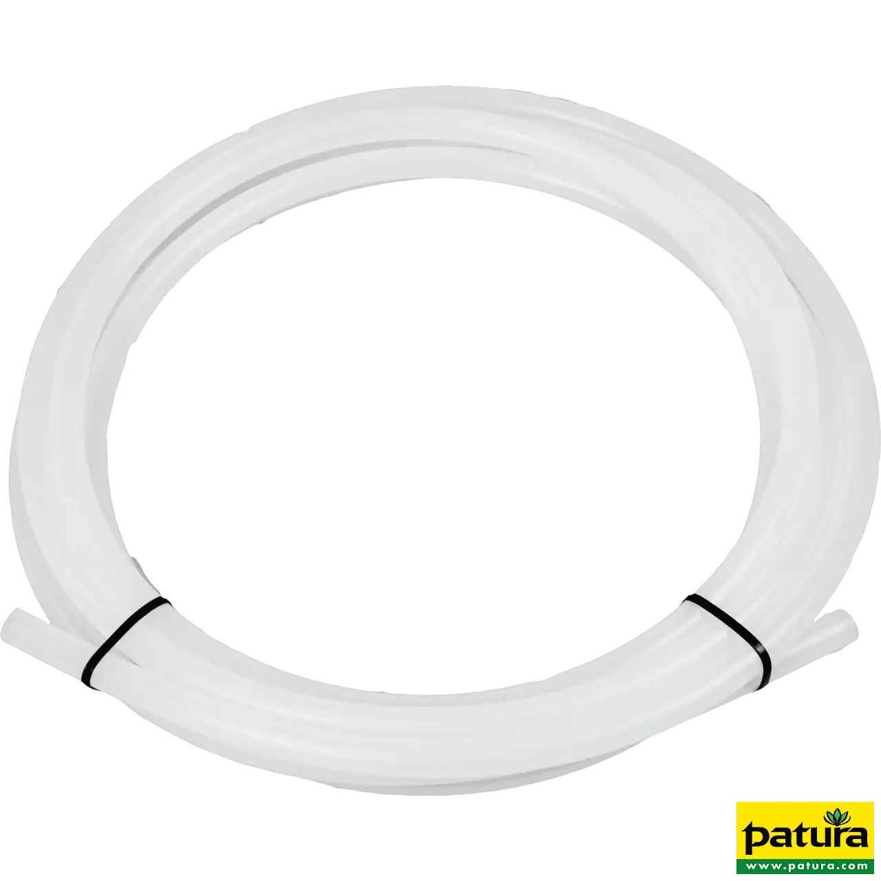 Kunststoffisolierschlauch, weiß, für Seile bis 6 mm  (5 Meter / Pack)