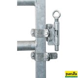 Schnellverschluss TS mit Arretierung für Abtrennungen R und Rohr 60x60 mm