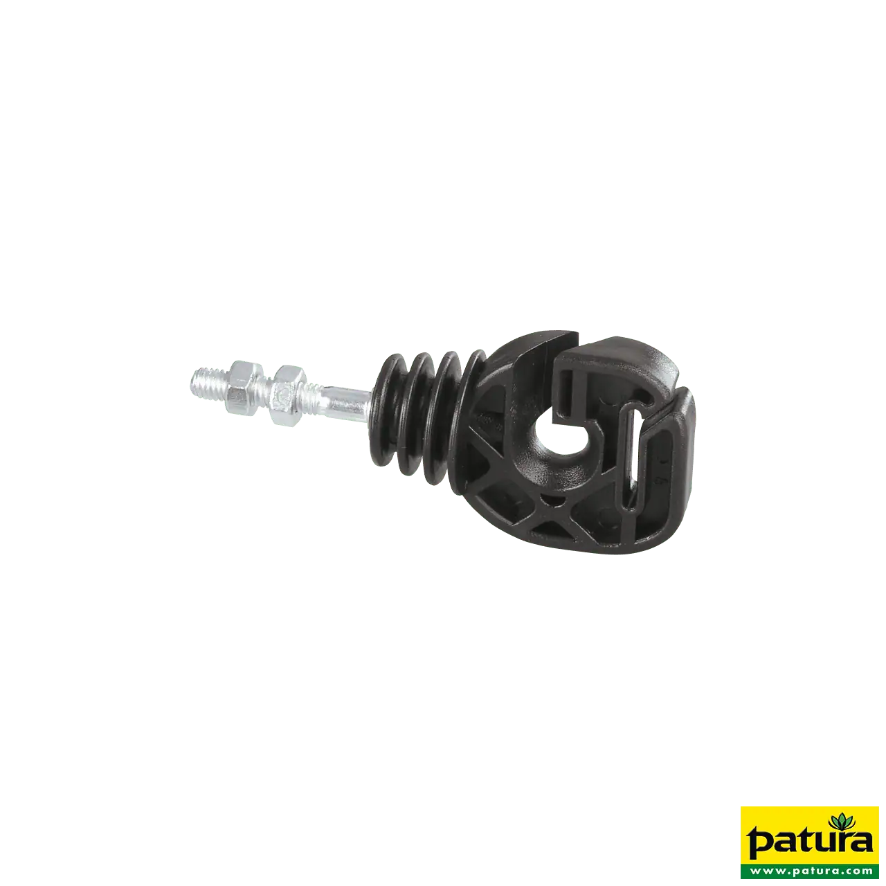Seil- und Bandisolator, M6 Gewinde, für Seil und Band bis 20 mm, 25 Stk