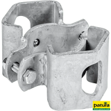 Schelle, Ø 76 mm, 2 Riegelhalter RS