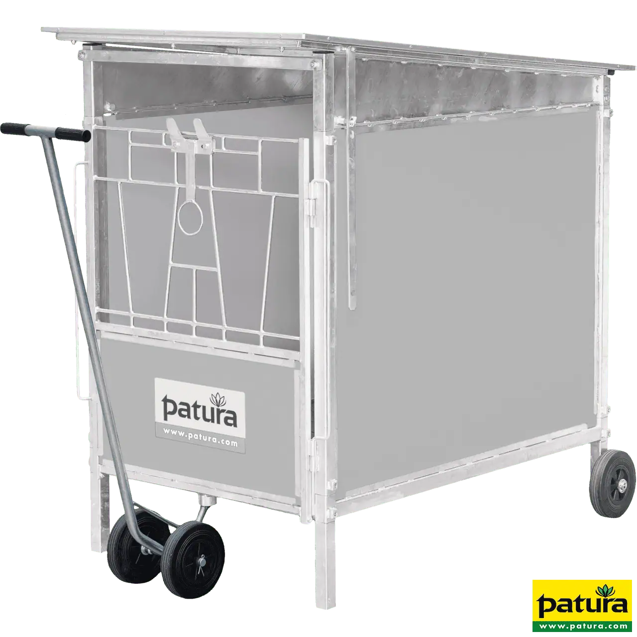 Transporträder mit Deichsel für Kälber-Auto