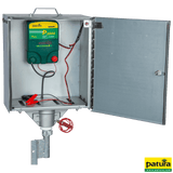 P3800 Weidezaungerät, 230 V/12 V, elektrifizierte Box, Erdstab, 6,3 Joule