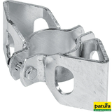 Schelle d= 76 mm, 2 Riegelhalter RS, parallel