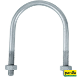 Bügelschraube 60 x 60 mm, M10, Achsabstand 71 mm, für Schwedenfressgitter