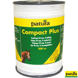 Compact Plus Breitband 40mm, 200 m Rolle 8 Niro 0,20 mm, weiss