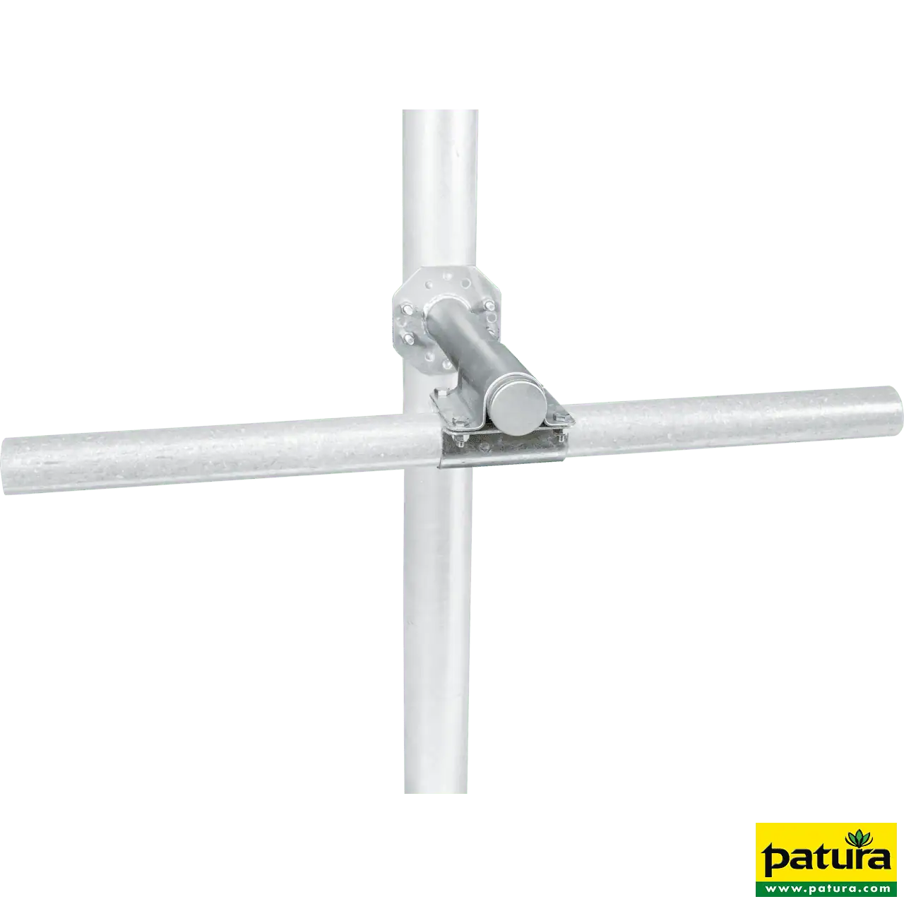 Abstandhalter für Nackenrohr, für Pfosten 90 x 90, inkl. 2 Bügelschrauben